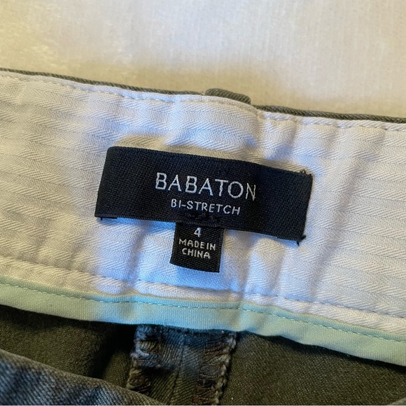 Aritzia Babaton Elliott Bi-Stretch Forest Green Slim Dress Pants - Picture 6 of 9